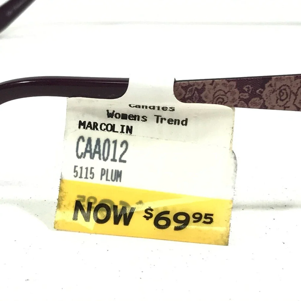 Candie's C CAYLA PL Eyeglasses Frames Purple Round Oval Full Rim 51-15-135